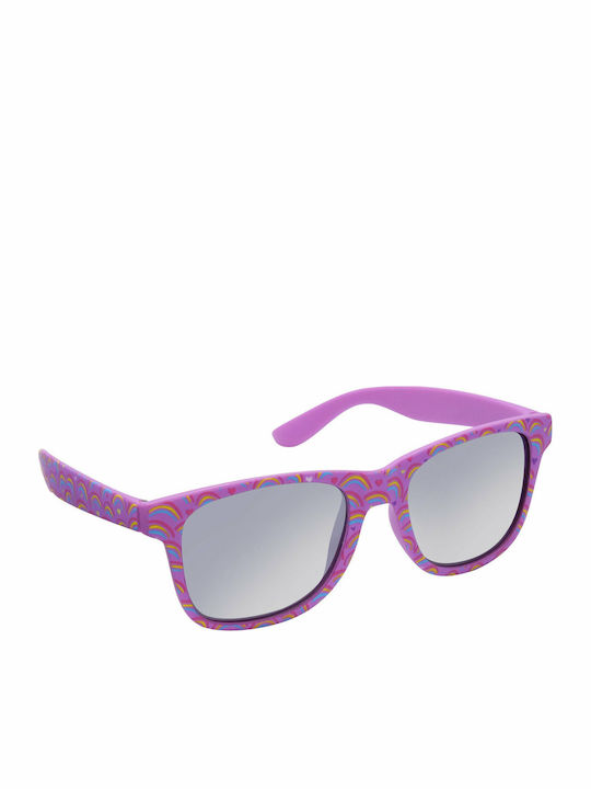 Eyelead Παιδικά Γυαλιά Ηλίου με Polarized Φακό Ουράνιο Τόξο Μωβ για 5+ Ετών