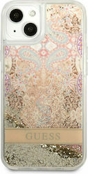 Guess Liquid Glitter Paisley Задна корица Силик...