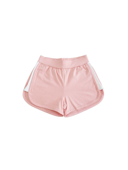 Nek Kids Wear Sportliche Kinder Shorts/Bermudas Rosa