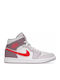Air  1 Retro Mid Дамски Маратонки White / Pink / Crimson