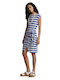 Ralph Lauren Summer Midi Dress Blue