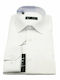 19V69 Como Men's Shirt Long Sleeve Cotton White