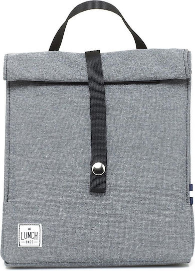 The Lunch Bags Insulated Handbag Original 5 Liters Stone Grey L24 x W16 x H24cm