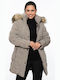 JACKE MIT ABNEHMBAREM KNOPF-27525569-BEIGE