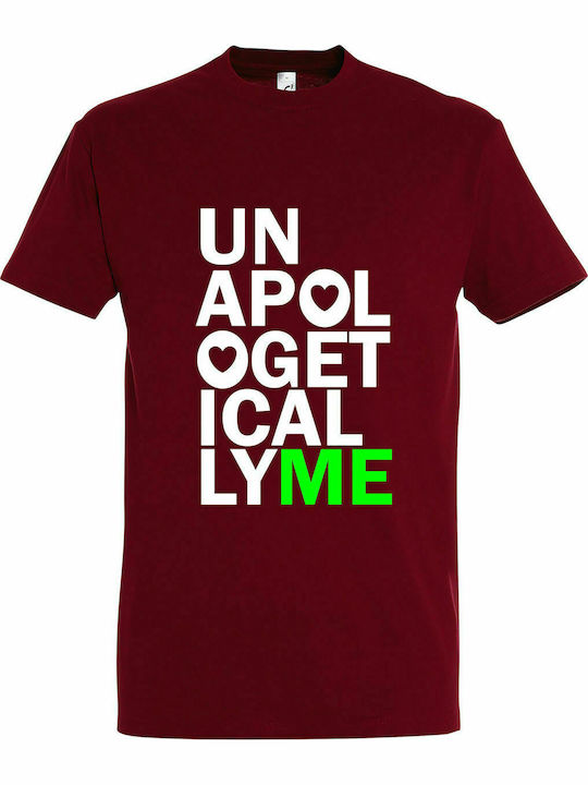 T-shirt Unisex, " Unapologetically ME ", Chili