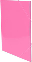 Salko Paper Plastic File Box with Rubber Band