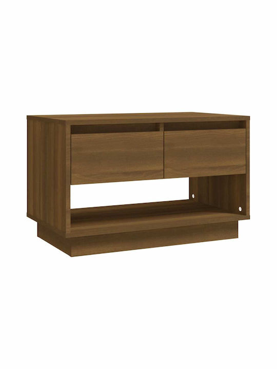 Particle Board TV Furniture with Drawers Oak L7...