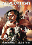 Attack on Titan Omnibus 4, Vol. 10-12