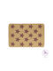 Pakketo Badematte Synthetisch Rechteckig PWC-0087 188-000092 Beige / Purple 80x50cm