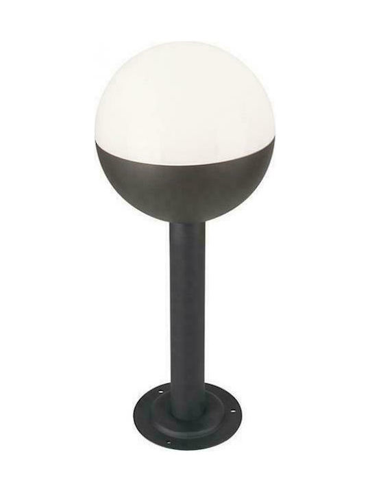 Polux Ulsa Außenstehlampe Kleine Post Für Außenbereich 12W IP44 Für Lampenbirnensockel Schwarz