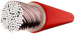 Power Cord with Size 1x25mm² In Red Colour 19.05.0026