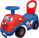 Kiddieland Spiderman Spidey Team Αυτοκινητάκι Ride On Πολύχρωμο