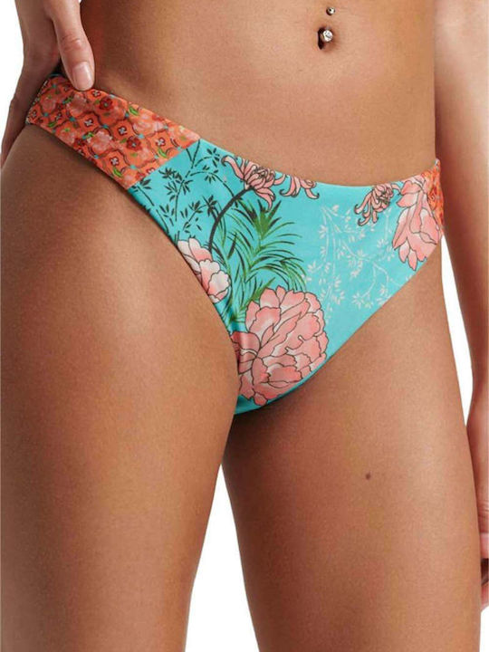 Superdry Bikini Slip Τιρκουάζ Superdry Bikini Slip Τιρκουάζ
