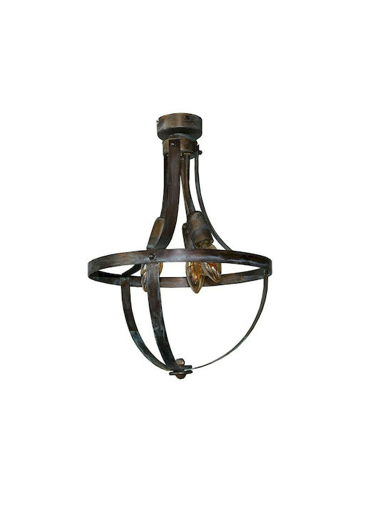 DITS Lighting Plafonieră de Tavan 30buc Bronz cu Soclu E27