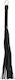 Guilty Pleasure Leather Whip Μαστίγιο Black
