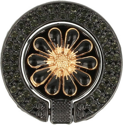 Celldome Flower Ring Holder for Mobile Phone in Black Colour