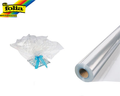 Folia Wrapping Paper for Gift Transparent 200x70cm. 8006780