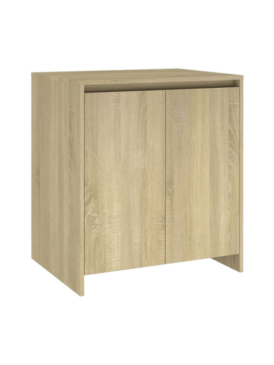 Sideboard Wooden Sonoma Oak 70x40x73.5cm