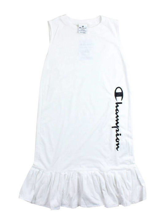 Rochie pentru Copii Fără mâneci Alb