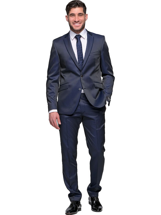 Rayan-T Herrenanzug Marineblau