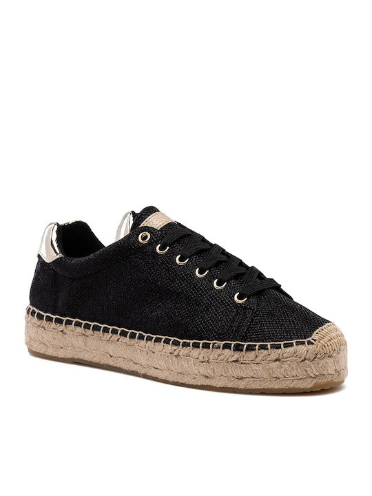 Replay Winn Women's Fabric Espadrilles Black