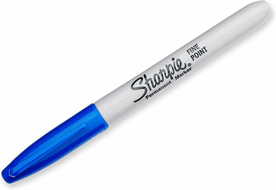 Sharpie Fine Point Ανεξίτηλος Μαρκαδόρος Μπλε 1mm