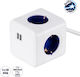 GloboStar PowerCube with Surge Protection 4 Pos...
