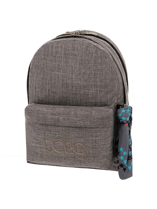 Polo Original Double Scarf School Bag Backpack ...