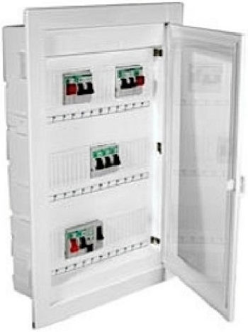 Geyer Tablou electric Încastrat, Montat, 3 Rânduri, 12 Elemente L317xA547xP91mm