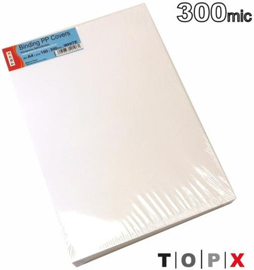 TopX Заглавна страница Книговезничество TOPX A4 300mic 100τμχ