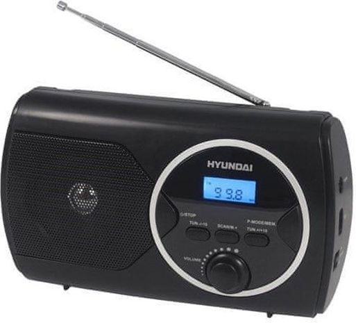 Hyundai PR570PLLUB Φορητό Ραδιόφωνο Μπαταρίας με USB Μαύρο