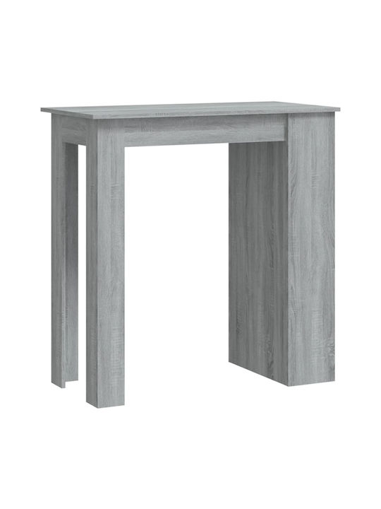 Table Bar Wooden Grey 102x50x103.5cm