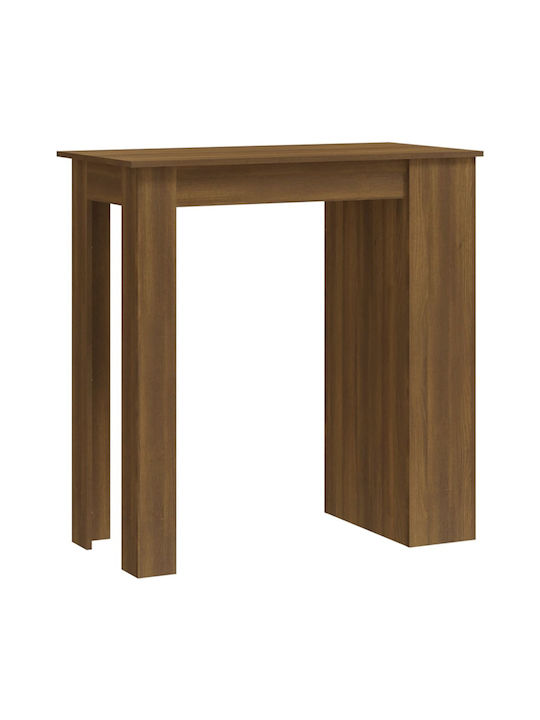 Table Bar Wooden Brown Oak 102x50x103.5cm