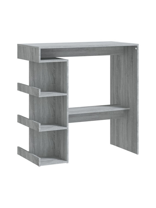 Table Bar Wooden Grey 100x50x101.5cm