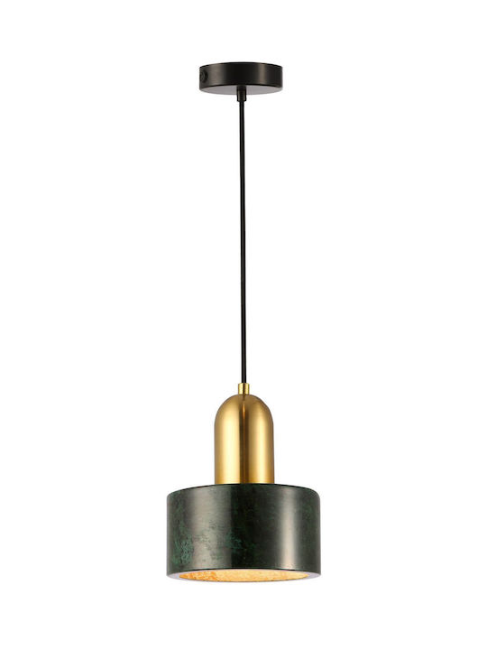 Viokef Marble Pendant Lamp E27 Green