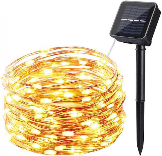SPM Hanging Solar Light Garland with Warm White Light