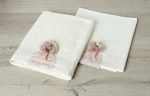 New Life Baptism Towel Set Εκρού