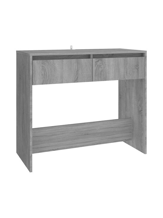 Wooden Console Table Gray L89xW41xH76.5cm