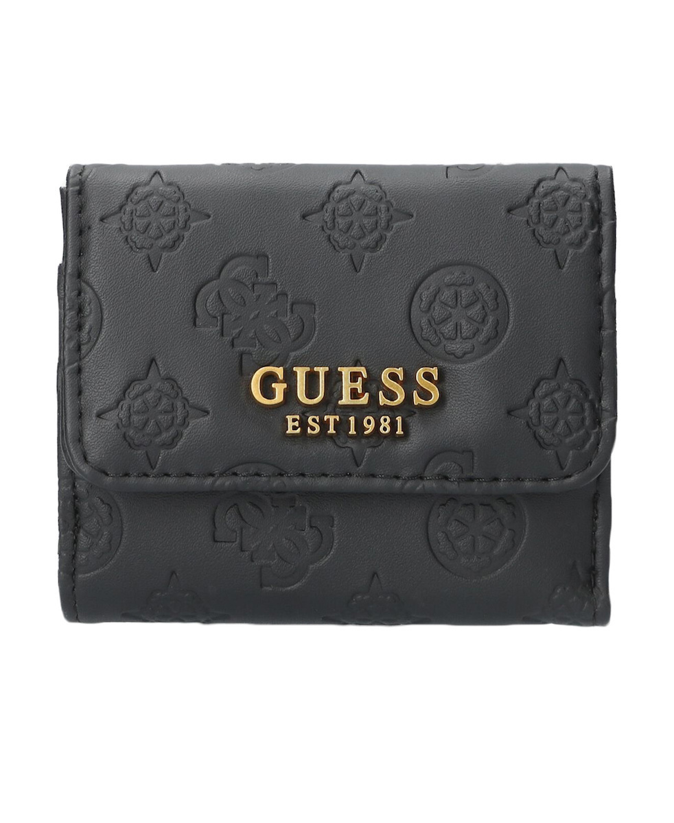 Guess Zanelle SWPA8492440 Μικρό Γυναικείο Πορτοφόλι Καρτών Μαύρο