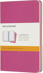 Moleskine Set of 3 Ruled Notebooks