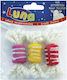 Luna Material decorativ pentru proiecte DIY 3buc