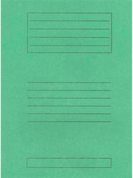 Exas Paper Green File Folder 50 Pieces