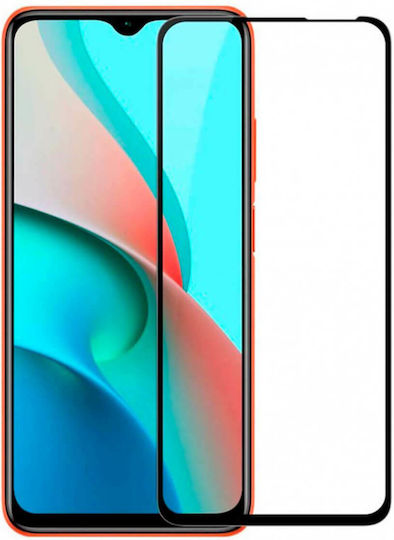 3D 0.3мм Пълно лепило Закалено стъкло за цялото лице Черен (Poco M3 Pro 5G - Поко М3 Про 5G)