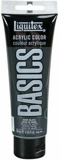 Liquitex Basics Ακρυλικό Χρώμα Ζωγραφικής 276 Mars Black 118ml