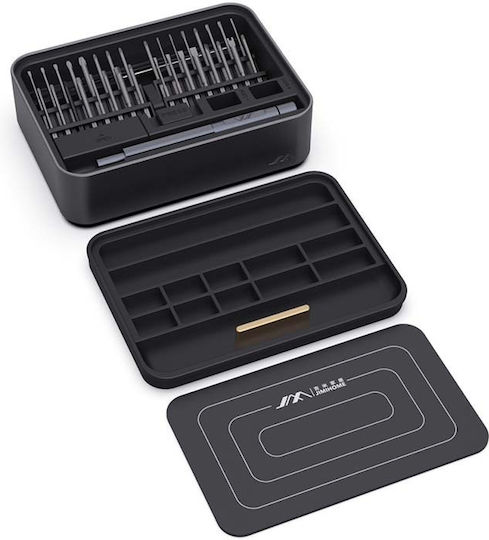Jimi Home Screwdriver with 38 Magnetic Interchangeable Tips