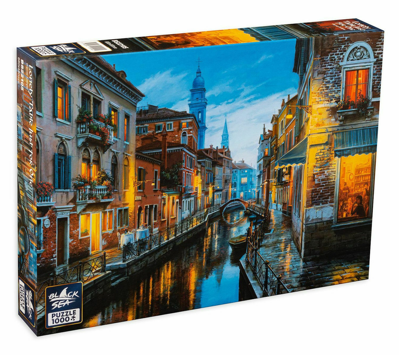 Puzzle lonely table just for one eugene lushpin 2d 1000 