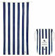 Dock & Bay Quick Dry Beach Towel Blue 200x90cm.