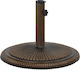 vidaXL Stand de umbrelă din Fontă Bronz 45x45x30cm