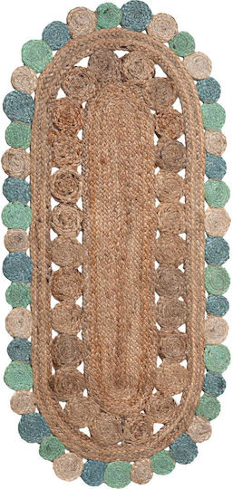 Silk Fashion 1738 Rug Rectangular Summer from Jute Light Blue