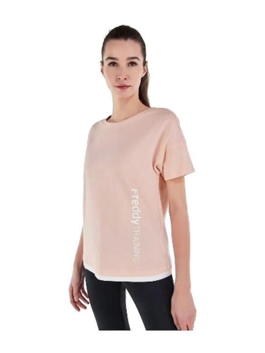 Freddy Γυναικείο T-shirt Ροζ
